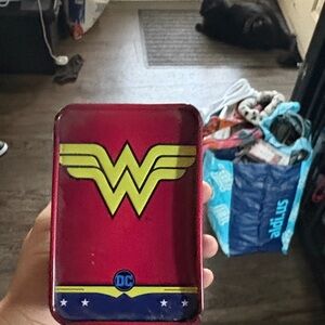 Wonder Woman Themed Phone Case - Red and Yellow